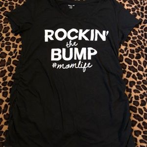 Maternity Rockin’ the bump Shirt